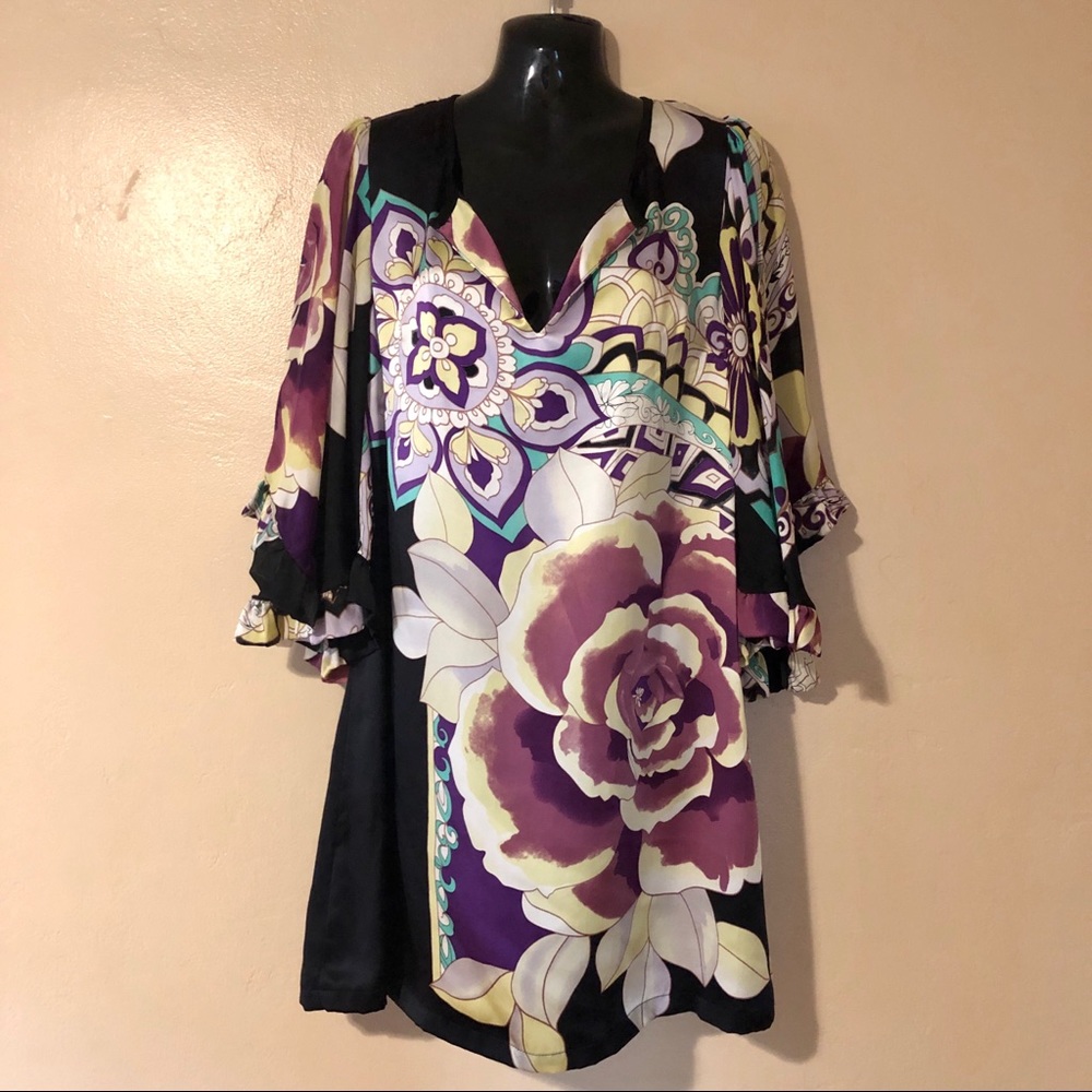Beautiful Silk Dress - NWOT - Size L